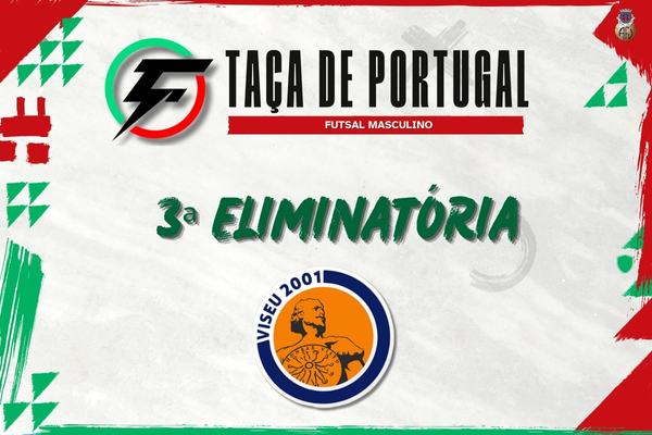 3.ª eliminatória sorteada da Taça de Portugal Placard